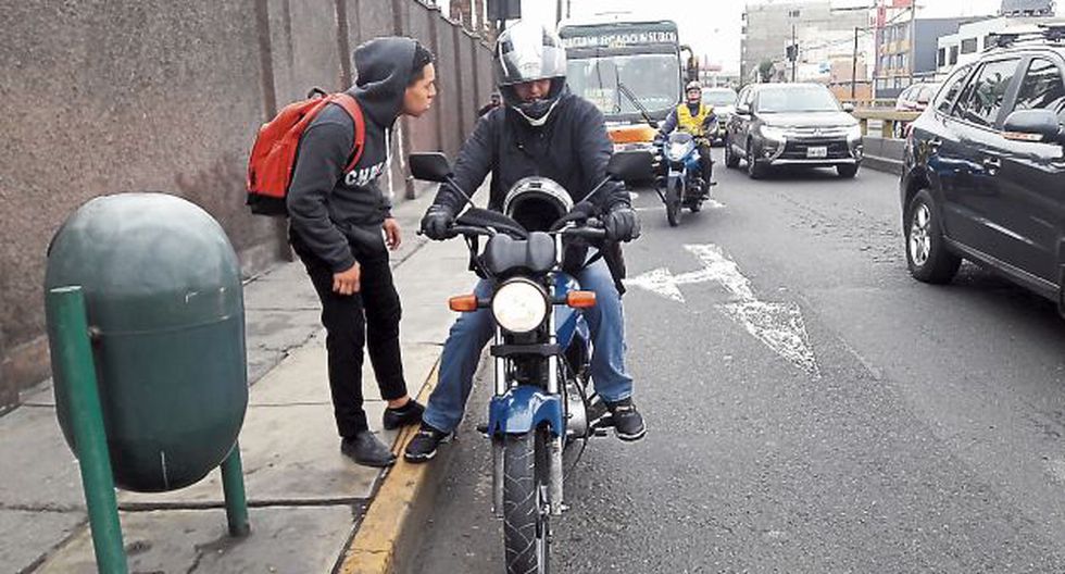 taxi en moto