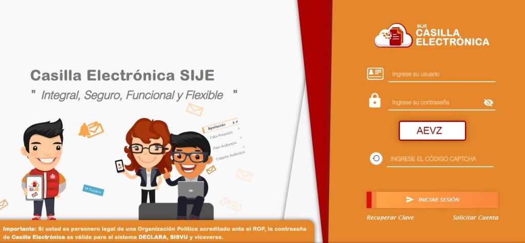 JNE aprueba el reglamento sobre la casilla electrónica (Resolución N° 0165-2020-JNE)
