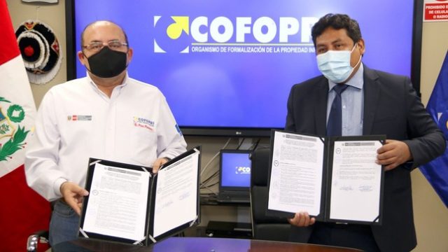 COFOPRI ejecutará el primer catastro urbano del 2020 en Madre de Dios
