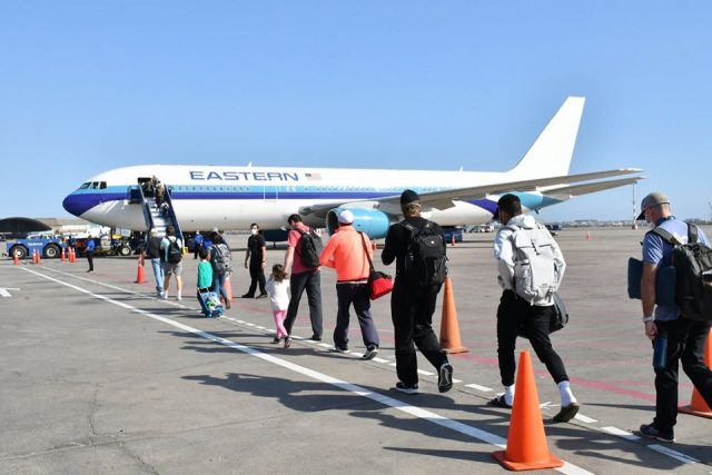 vuelo repatriacion Estados Unidos