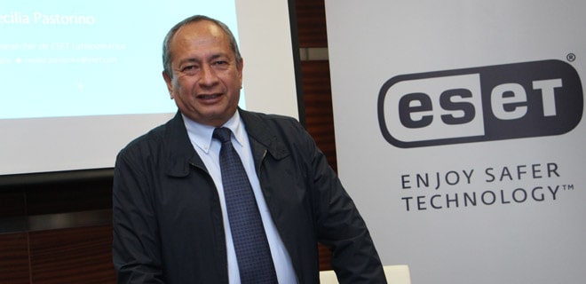 Jorge Zeballos, Gerente General de ESET Perú