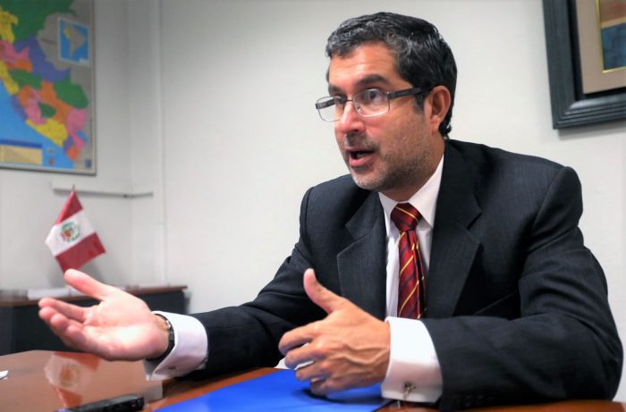 Sergio Espinosa, superintendente de la Unidad de Inteligencia Financiera del Perú (UIF) de la SBS