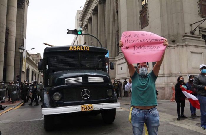 Perú (protestas por la vacancia presidencial)