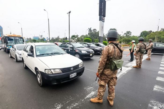 circulación de vehículos durante la cuarentena