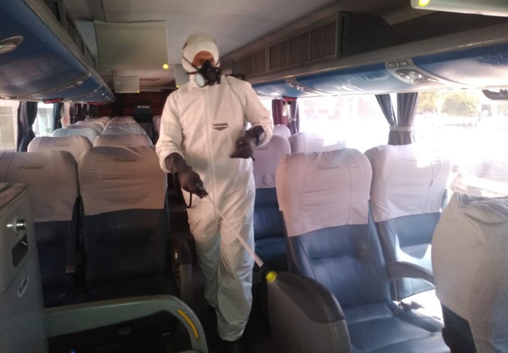 Protocolo sanitario para viajar en transporte interprovincial