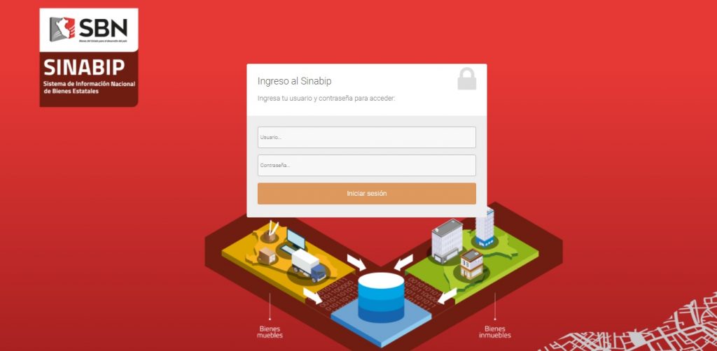 SBN: Sinabip Web podrán registrar de forma directa los predios del Estado