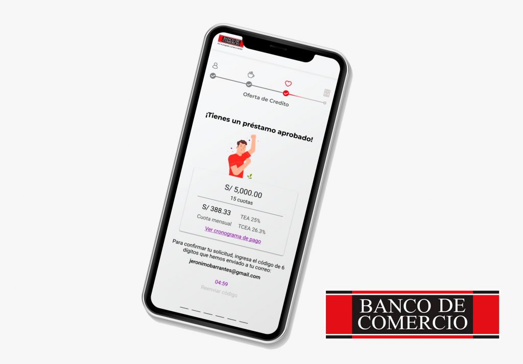 Banco del Comercio lanza plataforma digital de préstamos personales en provincias del Perú