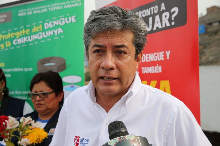 Percy Minaya, viceministro de Salud Pública