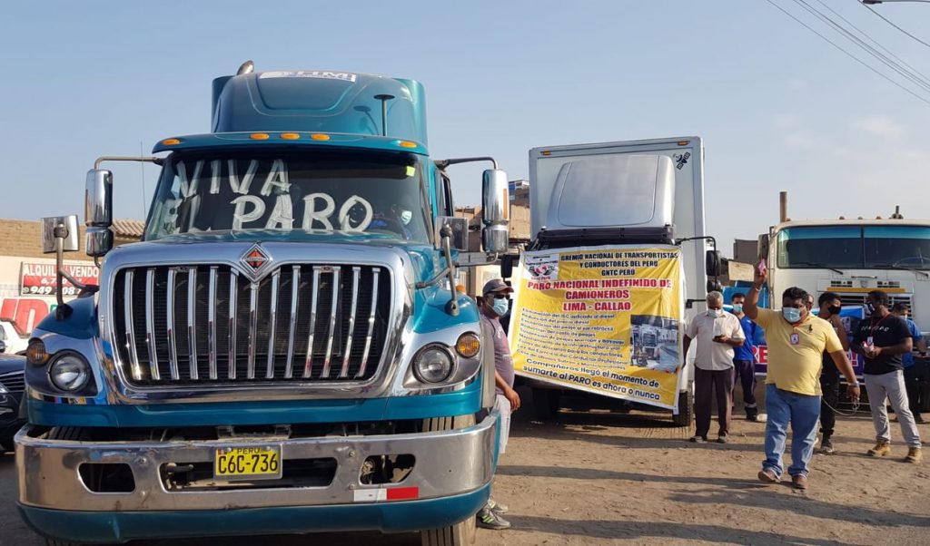 Paro de transportistas