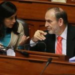 Verónika Mendoza y Yehude Simon