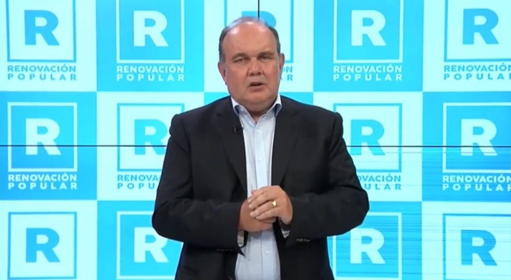 Rafael López Aliaga anuncia su postulación para ser alcalde de Lima