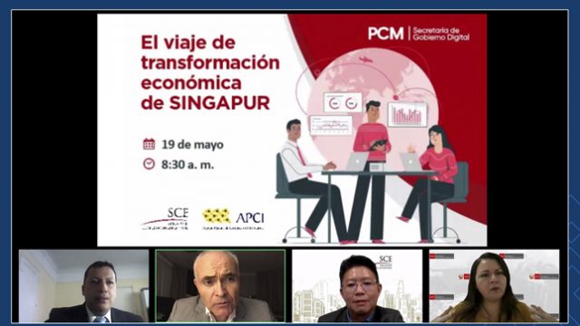 APCI: Singapur comparte al Perú sus experiencias en gobierno digital