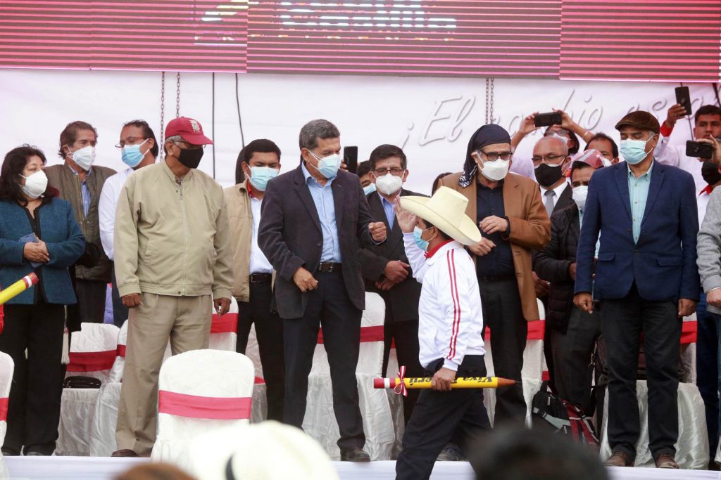 Pedro Castillo presentó equipo técnico de Perú Libre en Puente Piedra
