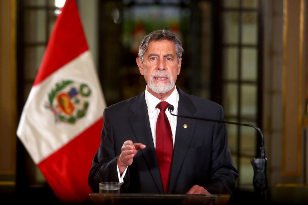 Congreso rechazó admitir a trámite moción de censura contra el presidente Francisco Sagasti