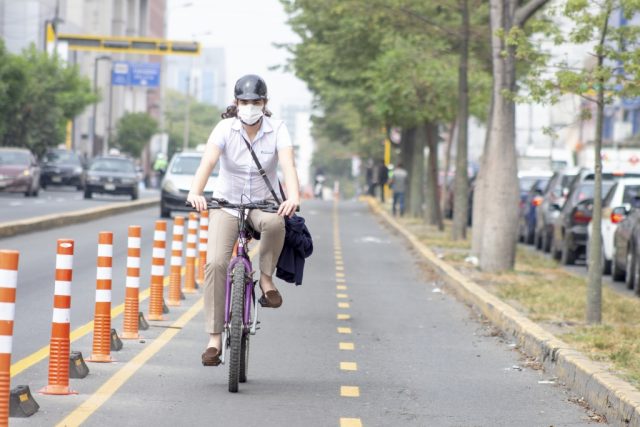 bicicleta transporte sostenible