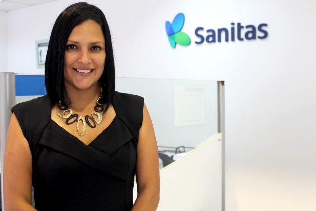 Karla Mori, Gerenta Comercial de Sanitas