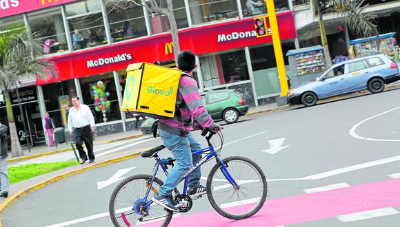 delivery en bicicleta