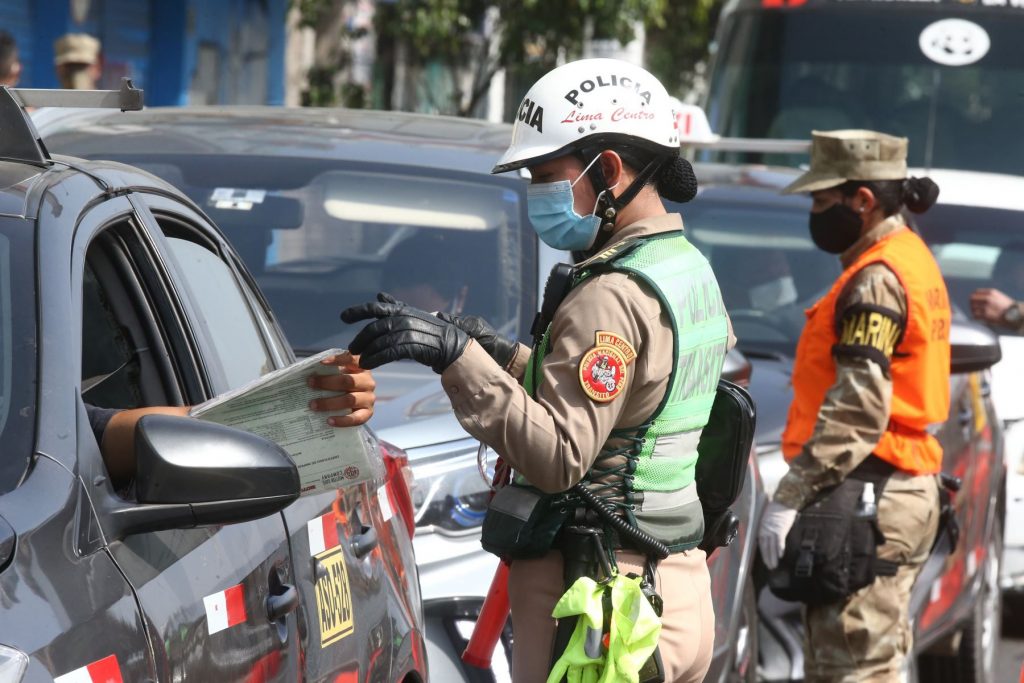 policía de tránsito