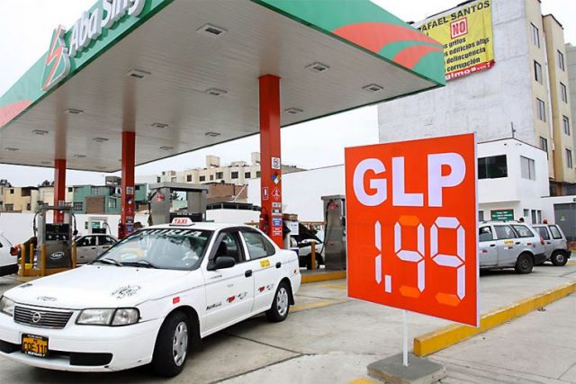 GLP vehicular en grifos