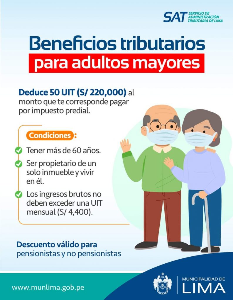 SAT beneficio adultos mayores