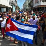 protestas en Cuba contra el Comunismo