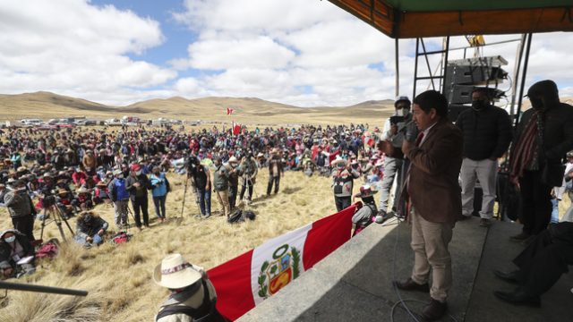 Guido Bellido en Chumbivilcas