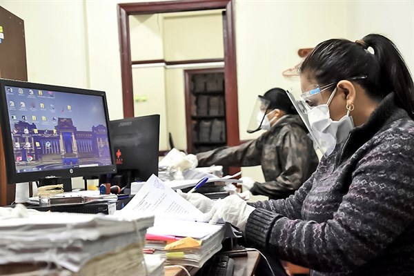 trabajadores del Poder Judicial