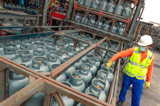 Balones de gas GLP en Perú