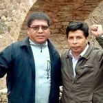 Pedro Castillo y el miembro del Movadef César Tito Rojas