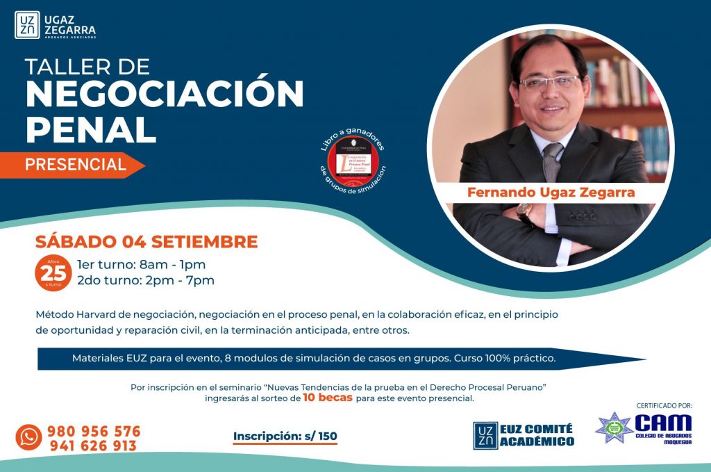 Taller presencial «Técnicas de Negociación»