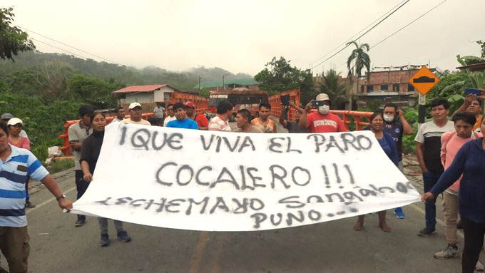 paro cocalero