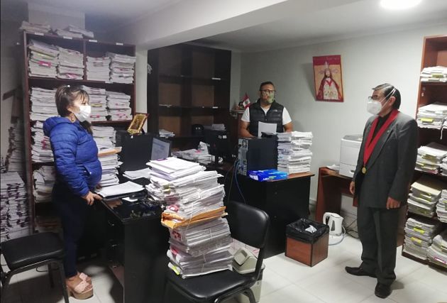 Atención presencial en el Poder Judicial