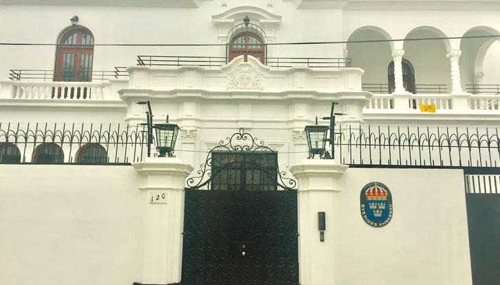 Embajada de Suecia en Lima