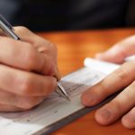 firma de cheque