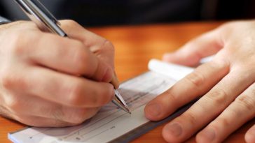 firma de cheque