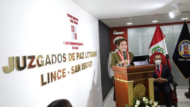 Poder Judicial inaugura nueva sede de Juzgados de Paz Letrado de Lince y San Isidro