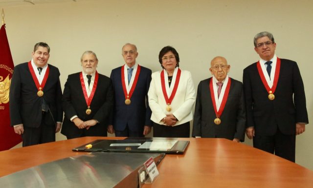 Magistrado Augusto Ferrero Costa fue elegido nuevo presidente del Tribunal Constitucional