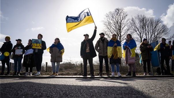 Civiles en Ucrania