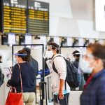 pasajeros en el aeropuerto Jorge Chavez