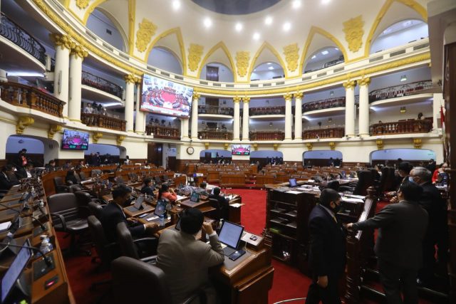 Pleno del Congreso de la República