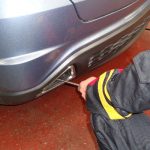 medición de gases contaminantes en autos