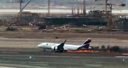 Accidente en el Aeropuerto internacional Jorge Chávez