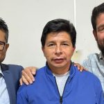 Noblecilla y Atencio con Pedro Castillo