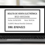 boleta electrónica