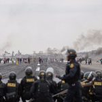 protestas en el aeropuerto de Arequipa