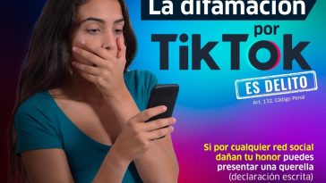 Difamación por Facebook, TikTok y Twitter