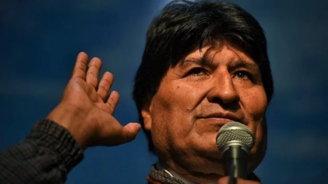 Congreso de la República declara persona non grata a Evo Morales