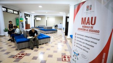 Módulo de Atención al Usuario en Palacio de Justicia