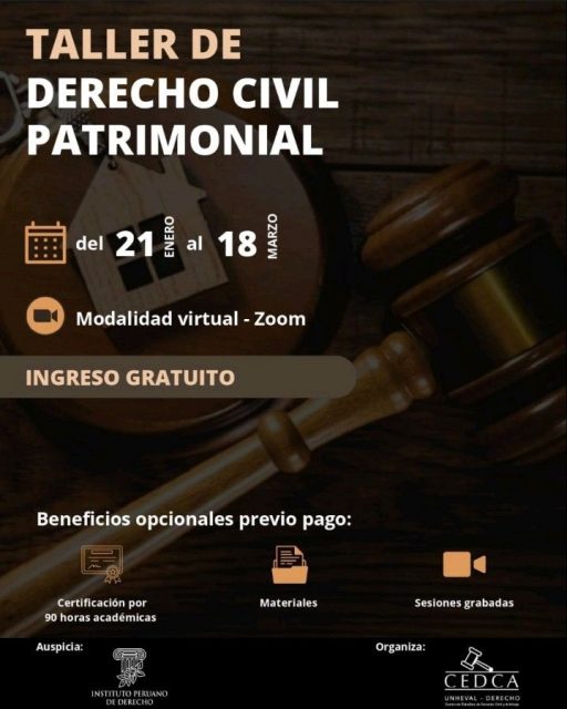 Taller de Derecho Civil Patrimonial