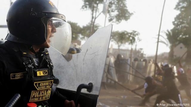 ataque contra la Policía del Perú